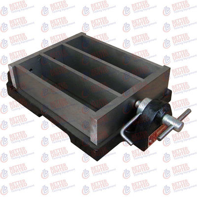 Three Gang Mould Steel Iron Cement Testing Equipment