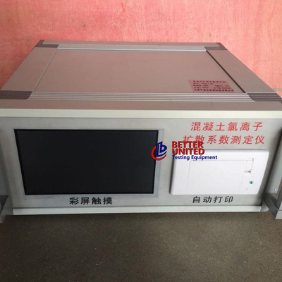 Rapid Concrete Chloride Migration Tester With LCD Touch Screen