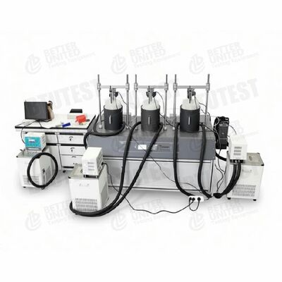 Automatic Triple-Unit Temperature-Controlled Creep Triaxial Apparatus