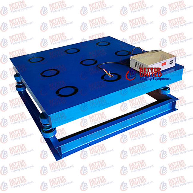 Magnetic Concrete Testing Machine 380v Concrete Vibrating Table 2860 Times / Min
