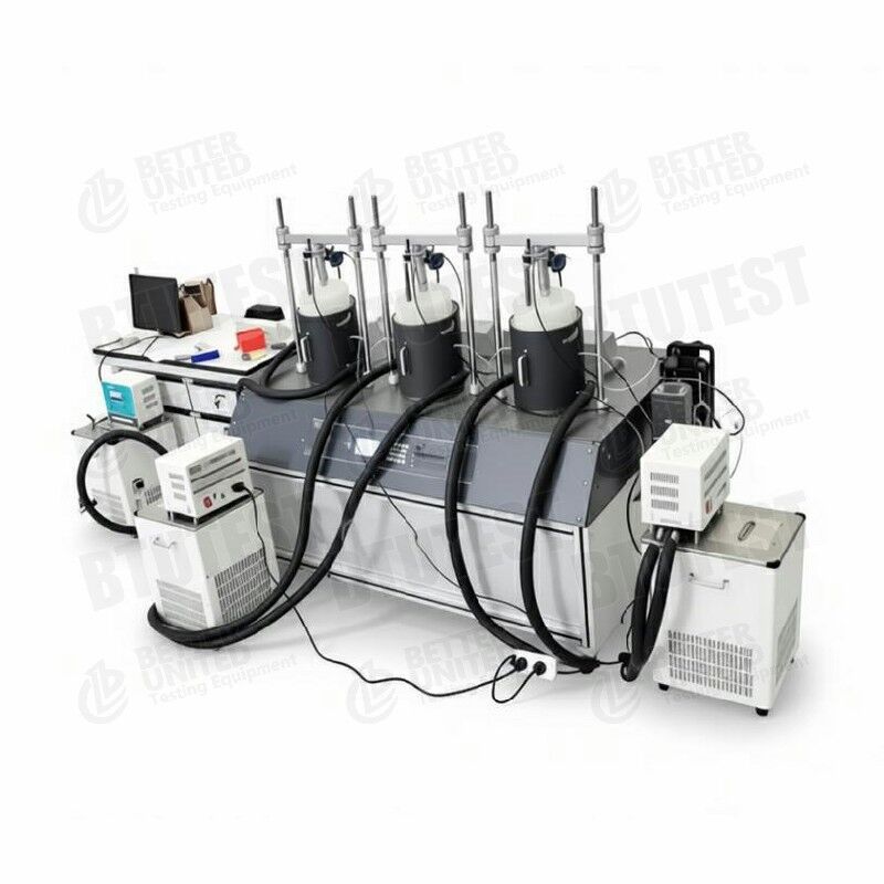 Automatic Triple-Unit Temperature-Controlled Creep Triaxial Apparatus