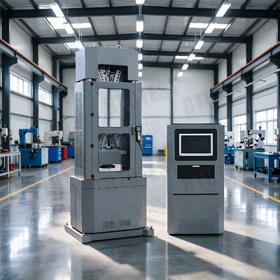 Servoidraulico UTM WAW Serie Sei colonne doppio spazio ISO ASTM SGS 100-2000KN