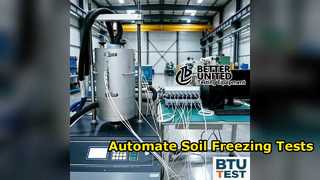 Tester automatico del processo di congelamento del suolo
